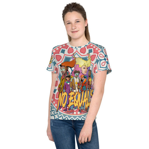 No Equals Youth crew neck t-shirt | Sovereign Academy